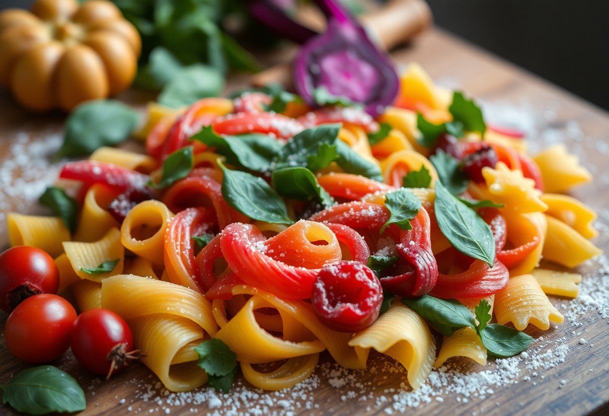 Pasta fresca colorata naturalmente usando verdure di stagione per piatti scenografici sorprendenti 1 Pasta fresca colorata naturalmente usando verdure di stagione per piatti scenografici sorprendenti pasta fresca colorata con verdure di stagione iyi Pasta fresca colorata naturalmente usando verdure di stagione per piatti scenografici sorprendenti